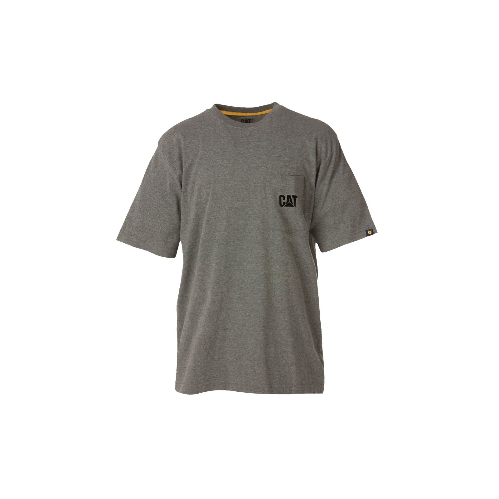 Caterpillar Men's Trademark Pocket T-Shirts Dark Grey CAT-21867